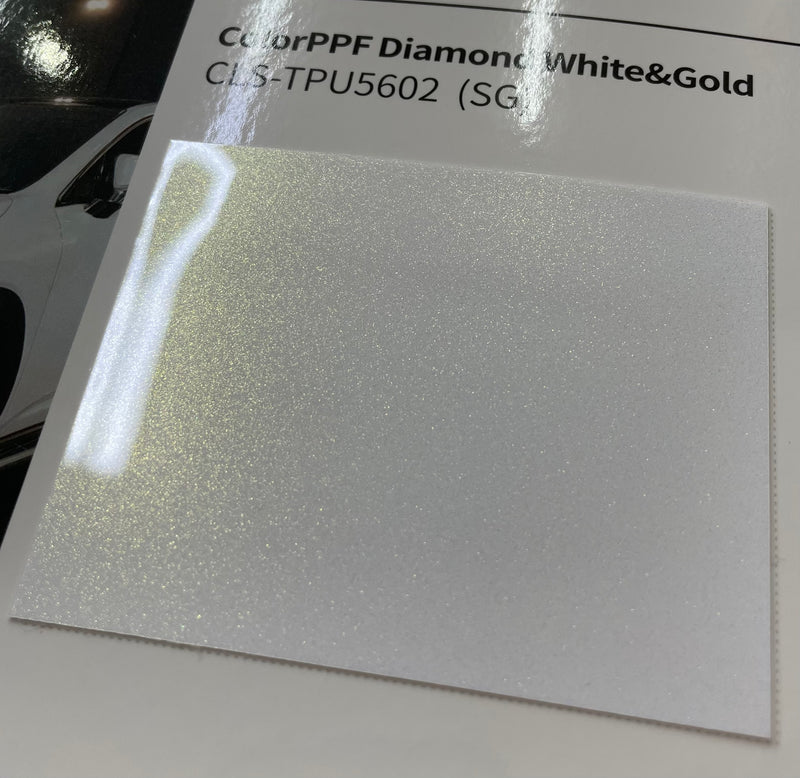 PPF Dry Diamond White to Gold CLS-TPU5602(SG) Wrapping