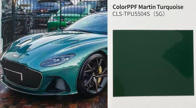 PPF Dry Martin Turquoise CLS-TPU5504S(SG) Wrapping