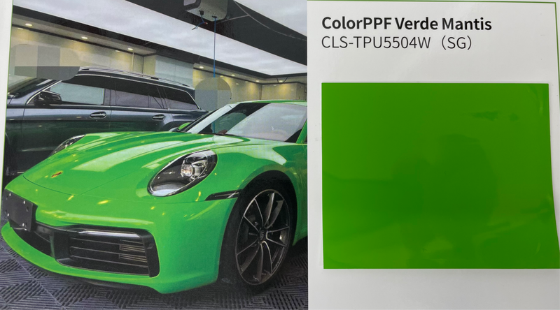 PPF Dry Verde mantis CLS-TPU5504W Wrapping