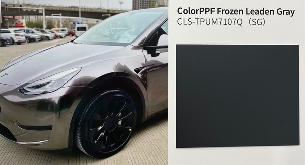 PPF Dry Frozen Leaden Gray CLS-TPUM7107Q(SG) Wrapping Opaco