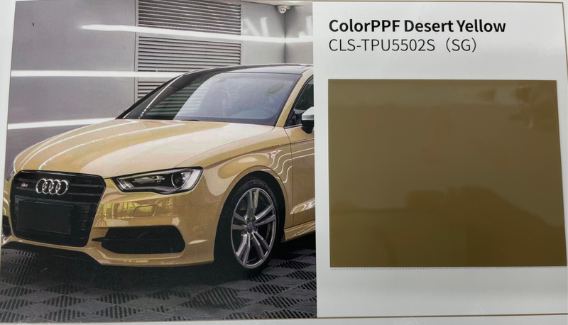 PPF Dry CLS-TPU5502S(SG) Desert Yellow Wrapping