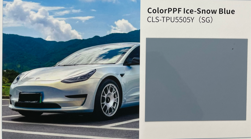 Emballage PPF Glace carbonique-Bleu neige CLS-TPU5505Y(SG)