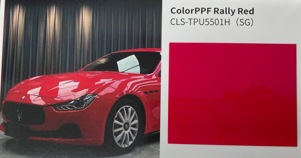 PPF Dry Rally Red CLS-TPU5501H(SG) Wrapping