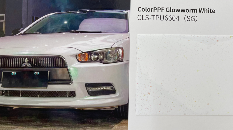 PPF Dry White Flash Green CLS-TPU6604(SG) Wrapping