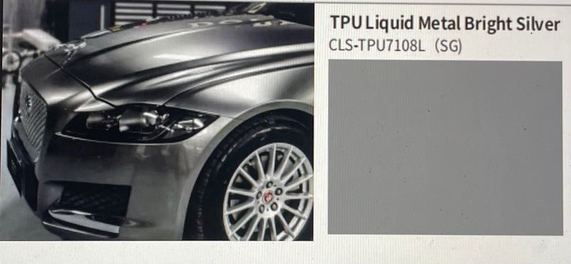 PPF Dry Liquid Metal Bright Silver CLS-TPU7108L5 (SG) Wrapping