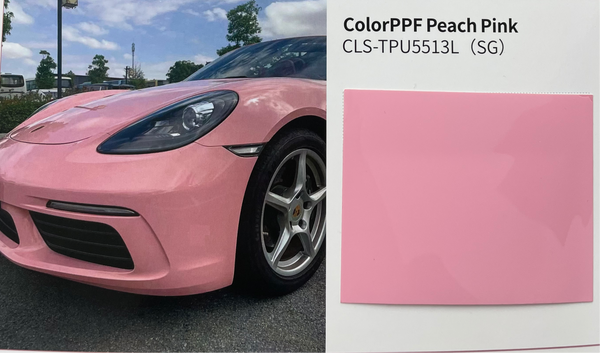 PPF Dry Peach Pink CLS-TPU5513L (SG) Wrapping