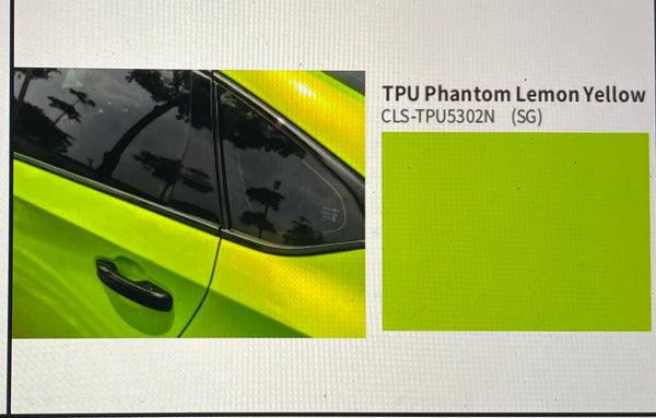 Emballage PPF Dry Phantom Jaune Citron CLS-TPU5302N(SG)