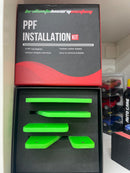 Set di 5 spatole PPF / oscuramento vetri magnetiche