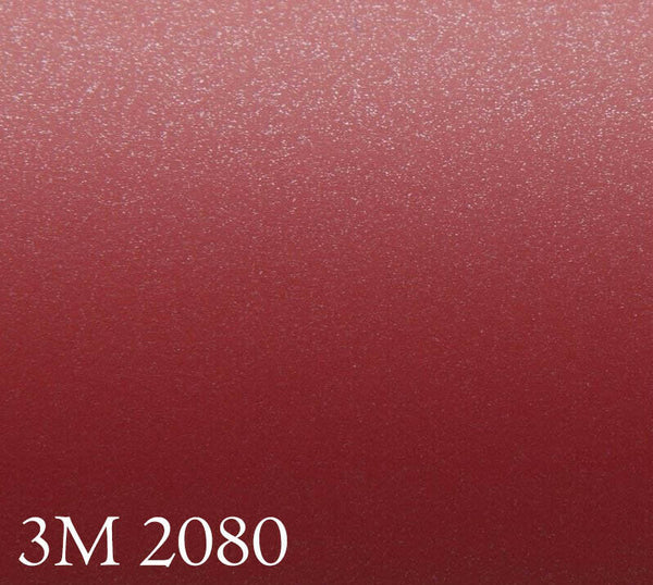 3M 2080 M203 Car Wrapping Film Matt Red Metallic Repositionable 