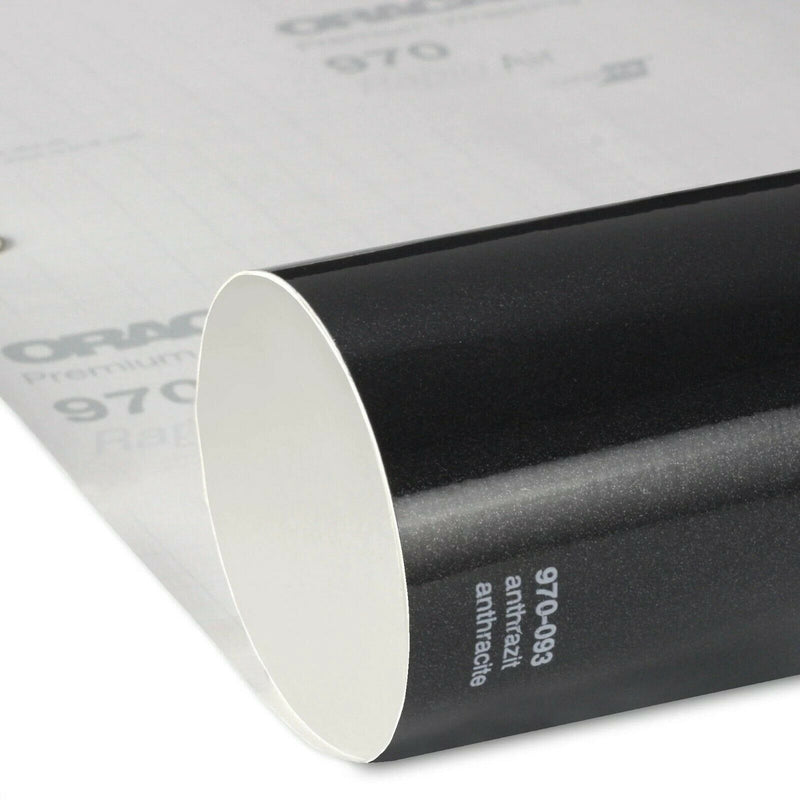 Oracal 970 093 Anthracite Metallic Gloss Professional Wrapping Film 