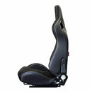 Siège auto sport enveloppant en cuir et Alcantara matelassé N785 