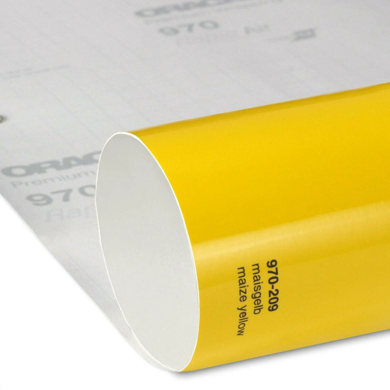 Oracal 970 209 Corn Yellow Professional Gloss Car Wrapping Film 