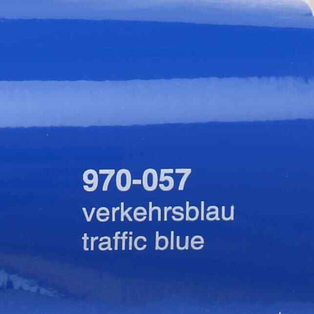 Oracal 970 057 Traffic Blue Professional Gloss Car Wrapping Film 