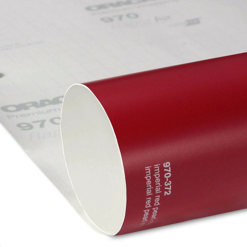 Oracal 970 372 Imperial Red Metallic Matt Professional Wrapping Film 