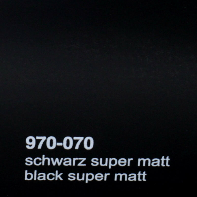 Oracal 970 070 Super Ultra Matte Black Professional Car Wrapping Film 