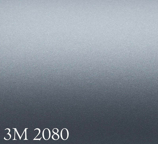 3M 2080 M21 Car Wrapping Film Silver Gray Matt Repositionable 