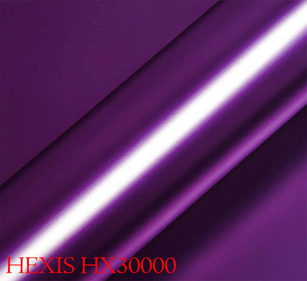 HEXIS HX30SCH06S Pellicola Car Wrapping Viola Cromo Satinato Cromato