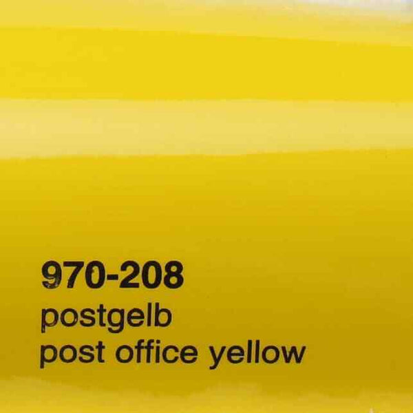 Oracal 970 208 Yellow Post Office Professional Gloss Car Wrapping Film 