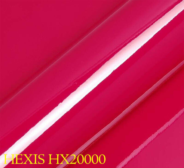 HEXIS HX20220B Film Emballage Voiture Fuchsia Brillant 