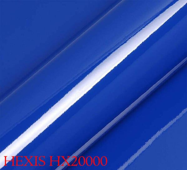 HEXIS HX20300B Film d'emballage pour voiture Bleu saphir brillant