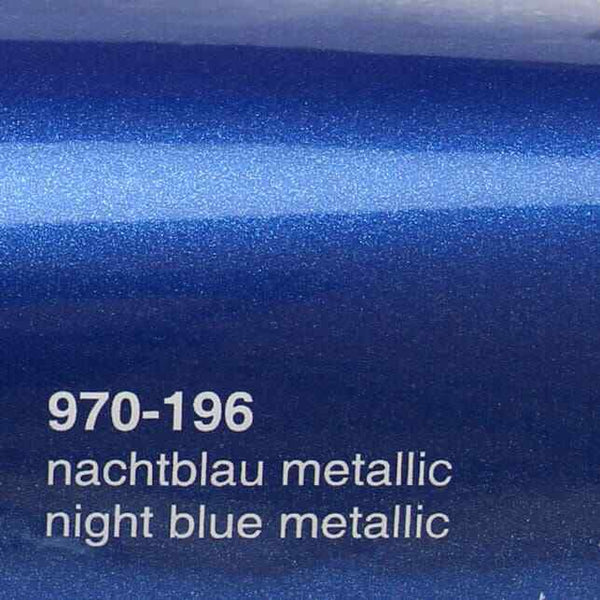 Oracal 970 196 Midnight Blue Metallic Professional Gloss Car Wrapping Film 