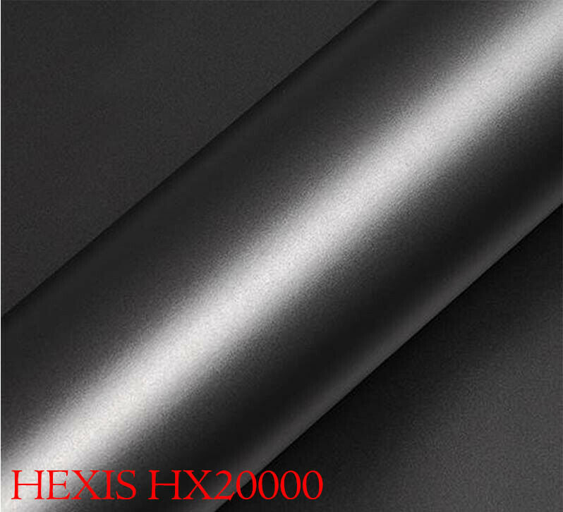 HEXIS HX20GANM Metallic Anthracite Gray Car Wrapping Film 