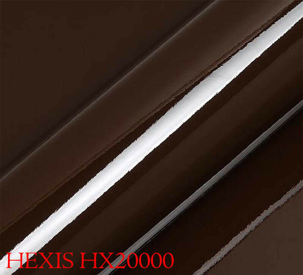 HEXIS HX20476B Car Wrapping Film Glossy Brown 