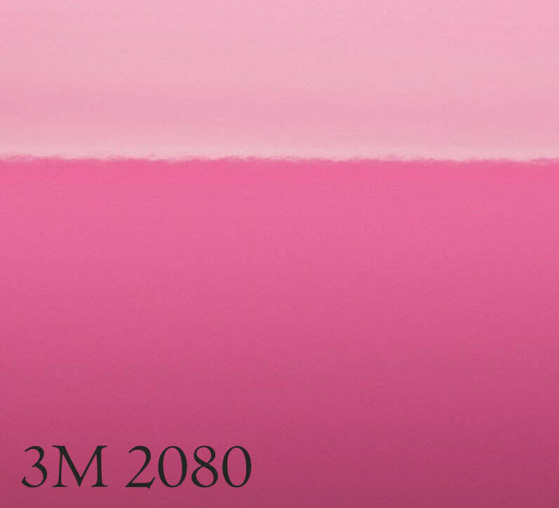 3M 2080 G103 Car Wrapping Film Gloss Hot Pink with transparent protection 