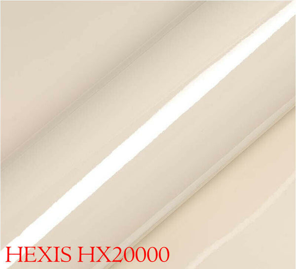 HEXIS HX20BTXB Film d'habillage voiture Beige Taxi Brillant 