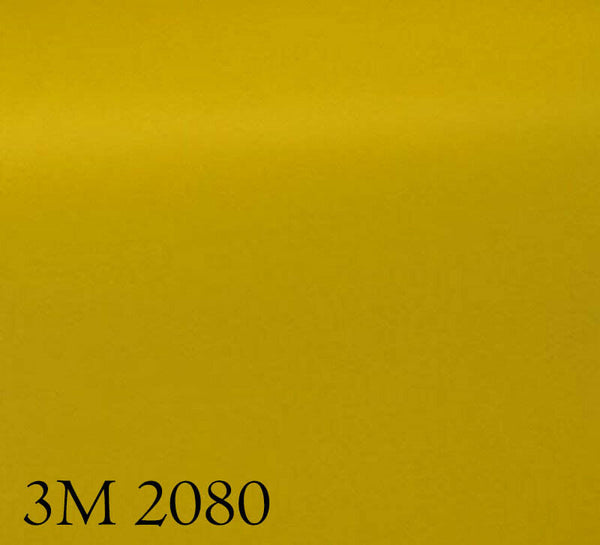 3M 2080 S335 Car Wrapping Film Satin Yellow Metallic Repositionable 