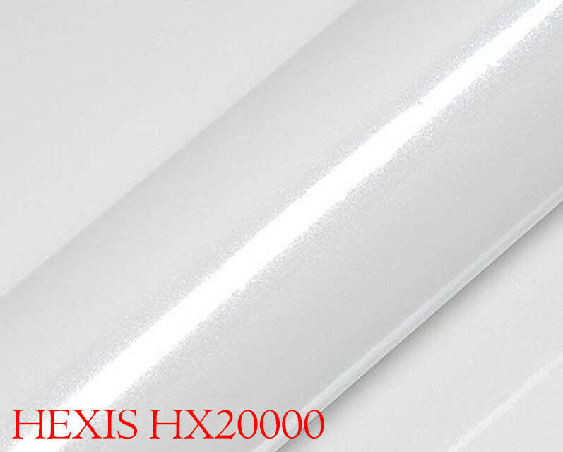 HEXIS HX20BSAB Film d'habillage voiture Saturn Blanc Brillant 