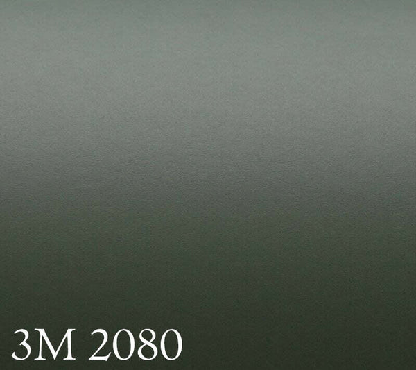 3M 2080 M26 Film d'emballage pour voiture Olive vert militaire mat repositionnable 