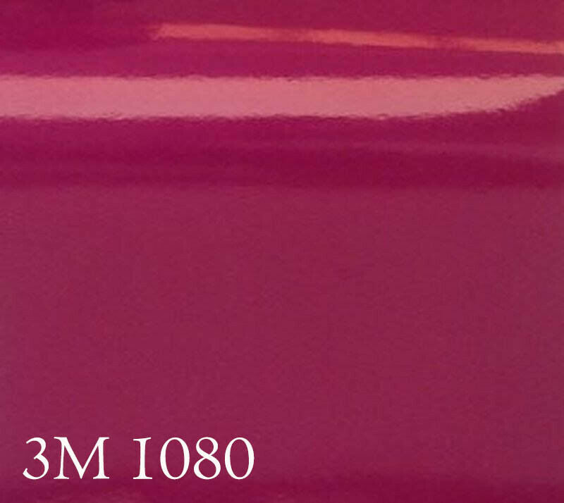 3M 1080 G348 Car Wrapping Film Fuchsia Glossy Metallic Repositionable 