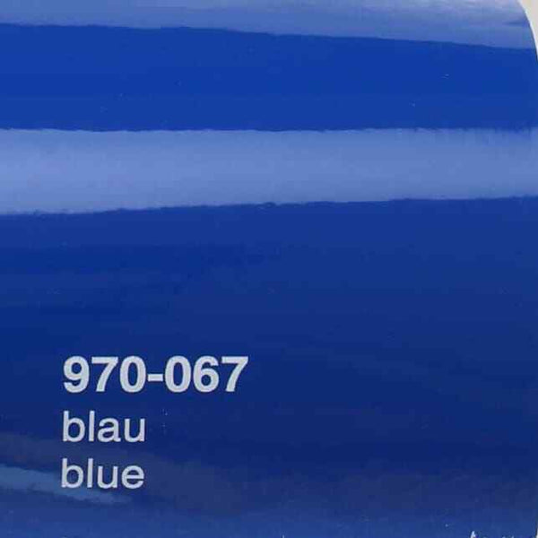 Oracal 970 067 Blue Professional Gloss Car Wrapping Film 