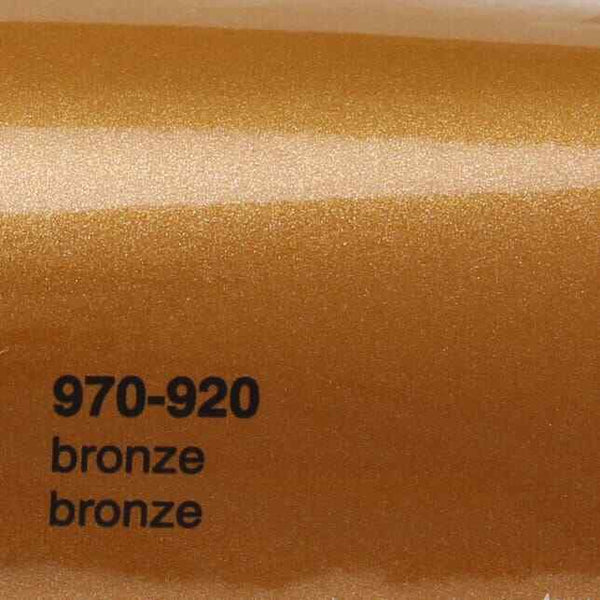 Oracal 970 920 Bronzo Metallizzato Pellicola Wrapping Professionale Lucida Auto