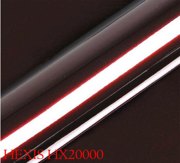 HEXIS HX20N03B Glossy Vampire Black Car Wrapping Film 