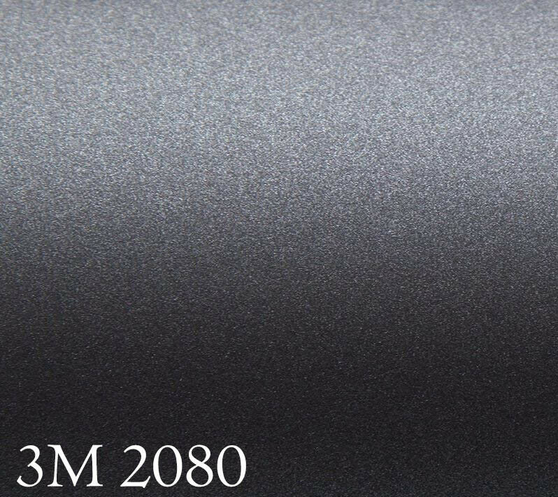 Film d'emballage pour voiture 3M 2080 M261 gris foncé anthracite mat repositionnable 