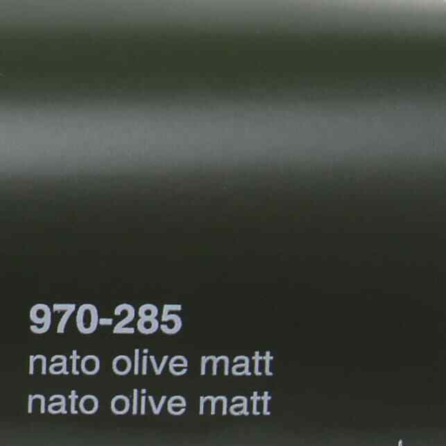 Oracal 970 285 Military Olive Green Matt Professional Car Wrapping Film 