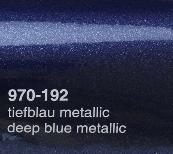 Oracal 970 192 Film d'emballage professionnel brillant bleu métallisé foncé 