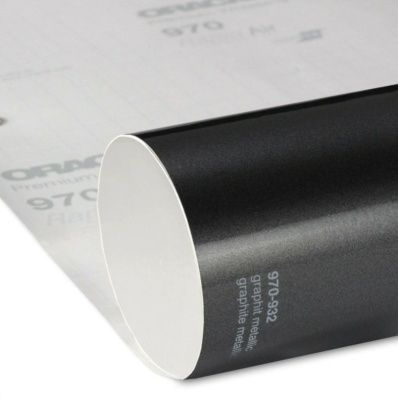 Oracal 970 932 Graphite Gray Metallic Gloss Profession Wrapping Film