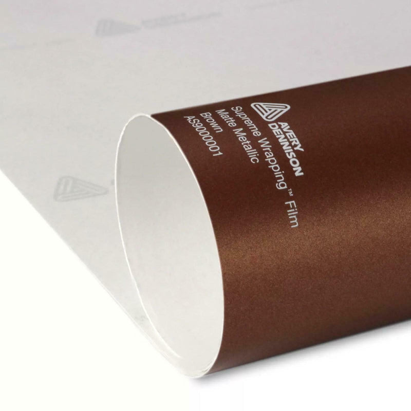 Avery Dennyson Supreme Matte Brown Metallic Wrapping Film 