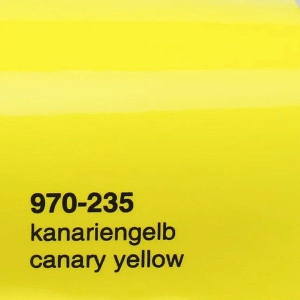 Oracal 970 235 Canary Yellow Professional Gloss Car Wrapping Film 