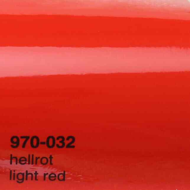 Oracal 970 032 Rosso Chiaro Pellicola Wrapping Professionale Lucida Auto