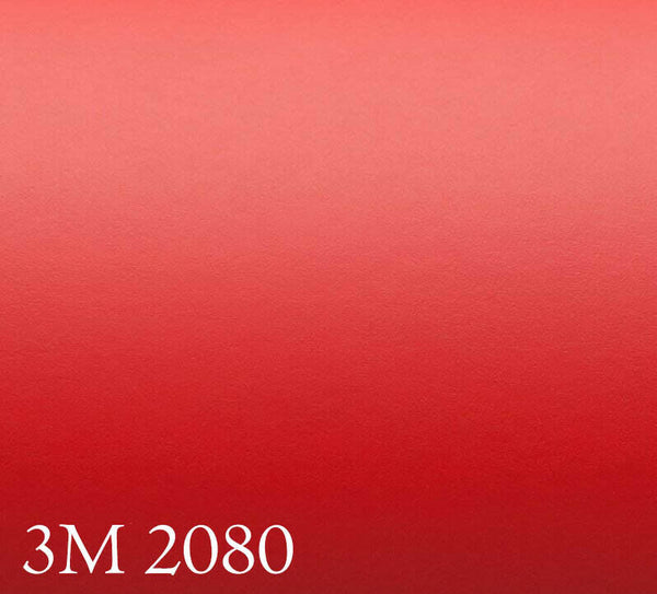 3M 2080 M13 Professional Repositionable Matt Red Car Wrapping Film 