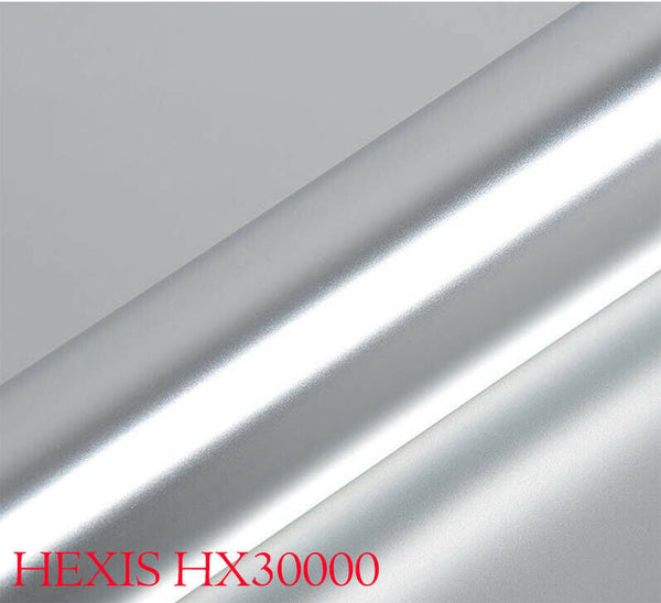 HEXIS HX30SCH01S Film d'emballage pour voiture Chrome satiné Argent 