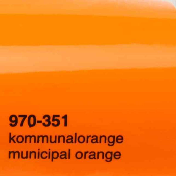 Oracal 970 351 Orange Ambulance Professional Gloss Car Wrapping Film 