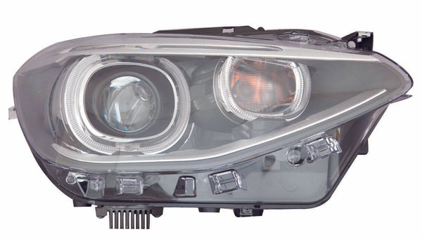 Pair of Angel Eye front headlights BMW 1 F20/F21 year 11/15 chrome 