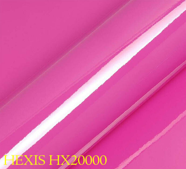 HEXIS HX20PCAB Car Wrapping Film Glossy Candy Pink 