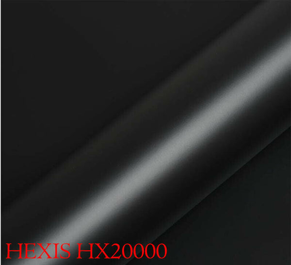 HEXIS HX20NPRS Car Wrapping Film Deep Satin Black 