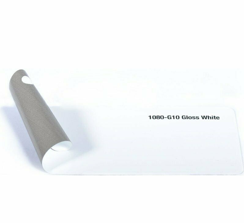 3M 2080 G10 Gloss White Car Wrapping Film with transparent protection 